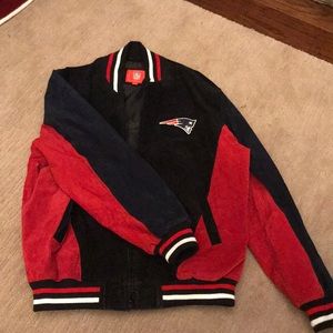 New England Patriots letterman jacket